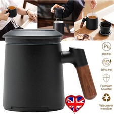 Tea Mug with Infuser and Lid 300ML Ceramic Tea Cup with Strainers for Leaf NEW