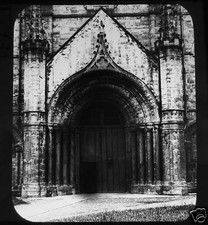 Glass Magic Lantern Slide THE