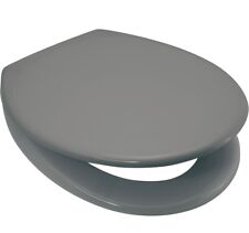 Euroshowers Quick Release Toilet Seat - Hard Wearing Seat Grey No Box