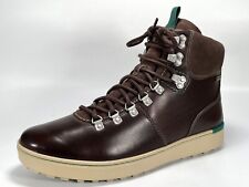Brand New Clarks Nanu Rise Gore-Tex Men's Brown Leather Ankle Boots Size 10G