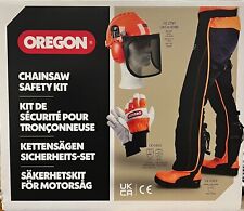 OREGON Chainsaw Safety Kit includes Helmet Gloves Leggings