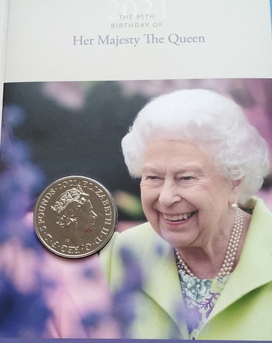 Coin 2021 queen elizabeth - coin.,