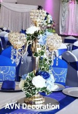 HIRE ONLY -  Wedding Table  Centerpieces for hire  ,any colour  flowers availabl