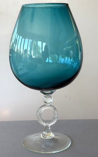 Vintage empoli large teal - large,