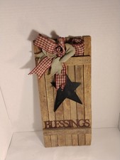 Rustic Primitive 17x7 Wooden