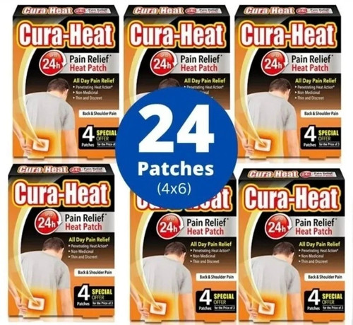 Cura heat pads back - 24, &