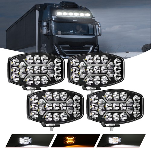 Oval led spot lights - 4x,