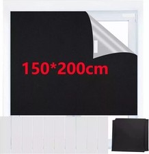 Portable Blackout Blind Blinds Window Easy to Stick Travel and Bedroom