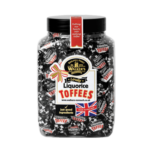Walkers liquorice toffee - liquorice,