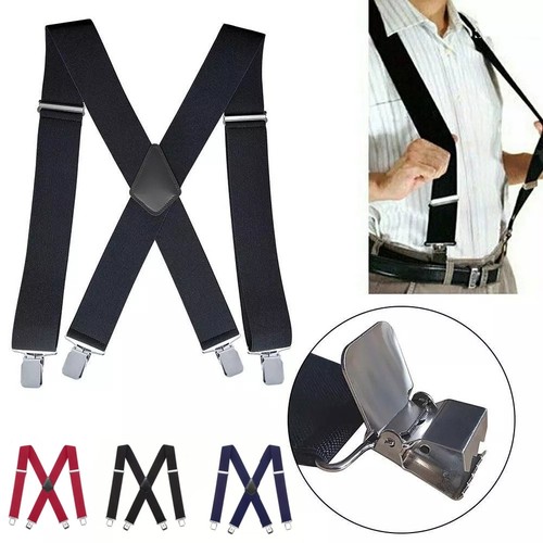 50mm adjustable mens braces - 50mm,