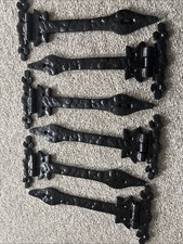 Cast Iron Black Spear Hinges