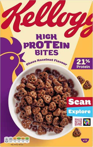 Protein cereal kellogg - cereal, high
