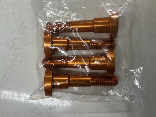 Gold large flange - round, head