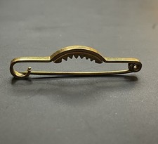 Vintage Brass Collar Bar Pin