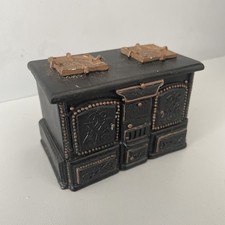 Dolls House Vintage 1:12 Resin Kitchen Range Oven 