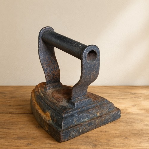 Antique cast iron flat - iron,