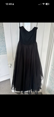 Vintage ball gown - gown, corset