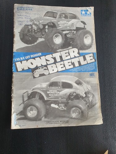 Tamiya instruction manual 1986 - instruction,