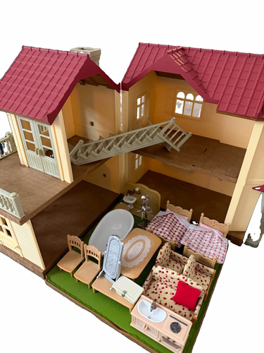 Wooden furnished sylvanian - furnished,