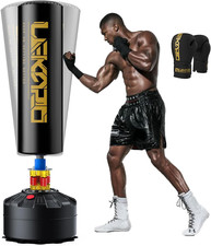 Free standing punch bag with - free,