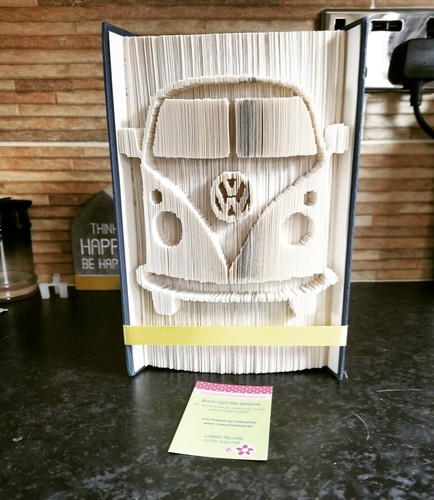 Book folding volkswagen - folding,