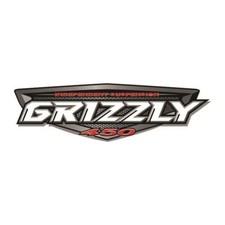 Yamaha 450 Grizzly R/H L/H Tank Sticker 295mm