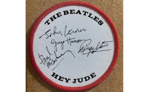 The beatles signed sew - signed, on