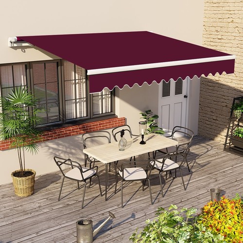Manual awning canopy outdoor - manual,