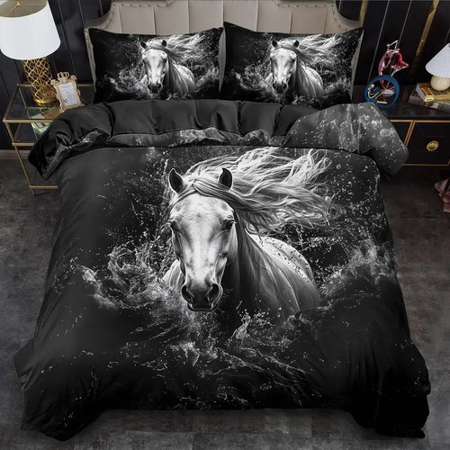 Fantasy horse duvet quilt - horse,