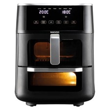 Daewoo Actuate Range Space Saving Split Drawer Air Fryer 1700W 11 Litres - Black