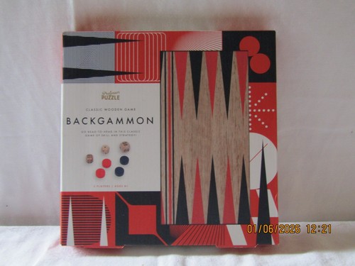 New classic wooden backgammon - classic,