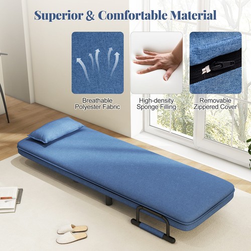 Single folding sofa bed chair - single,