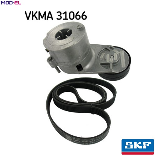 Vribbed belt set vkma - set, 31066