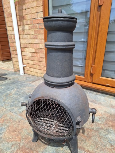 Chiminea garden heater