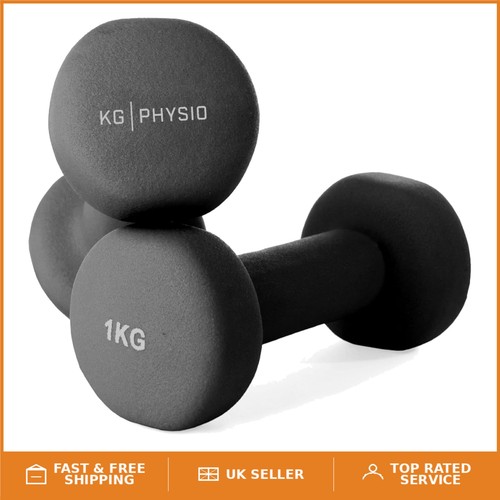 Neoprene coated dumbbell set - neoprene-coated,