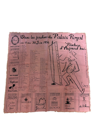 Rare vintage 1956 - vintage, silk