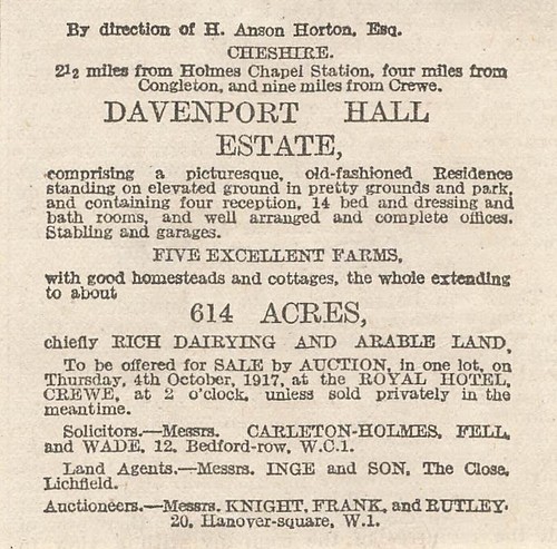 1917 davenport hall estate - 1917,