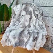 Faux rabbit fur - faux, luxury
