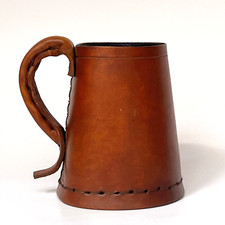 Tudor Style Hide Bound Leather