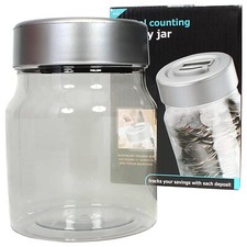 Aaj digital coin counter jar - counter, |