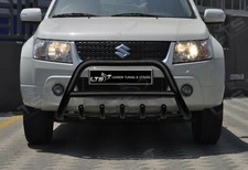 SUZUKI GRAND VITARA STAINLESS STEEL BLACK AXLE NUDGE A-BAR BULL BAR 2006-2014