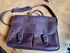 Mulberry Satchel Style Laptop Bag Brown Leather 40 X 30 x 12Cm  Unisex
