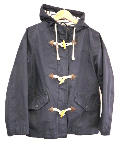 Boden duffle parka jacket navy - boden,