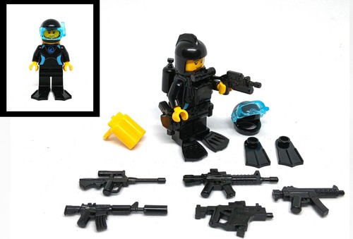Genuine lego city - city, scuba