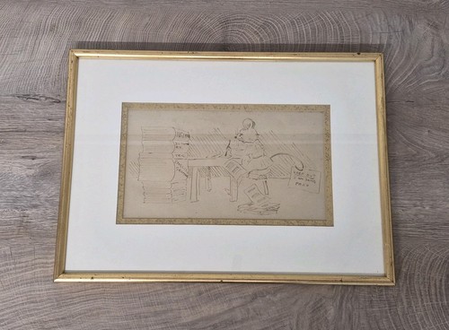 Antique pen and ink - antique,