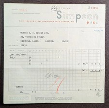 1946 S. Simpson Ltd. Daks