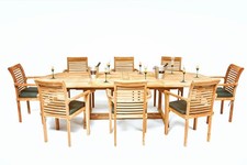 8 Seat Helmsley Teak Garden
