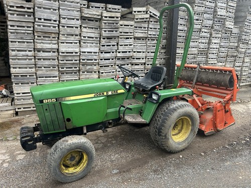 John deere 855 compact - john, tractor