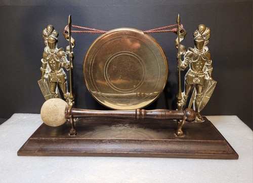 Antique c1900 brass dinner - antique,