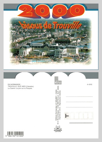 Postcard trouville sur mer - postcard, trouville-sur-mer